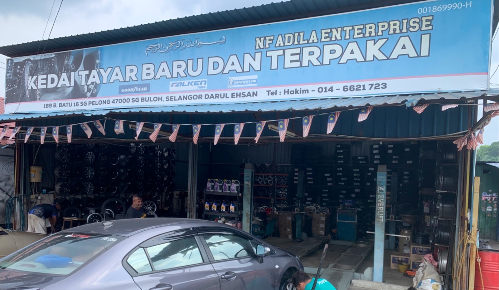 NF Adila Enterprise Kedai Tayar Baru & Terpakai