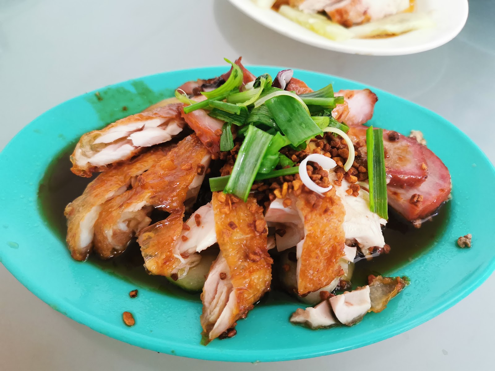 Garlic Roasted Chicken Rice